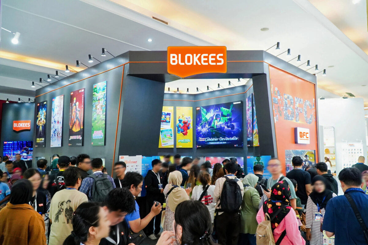 Blokees, tampil untuk pertama kalinya di Indonesia International Toys Expo 2025